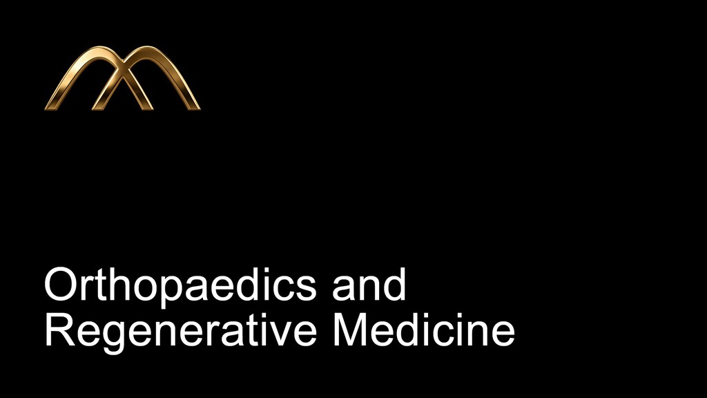 Course card for Orthopaedics and Regenerative Medicine